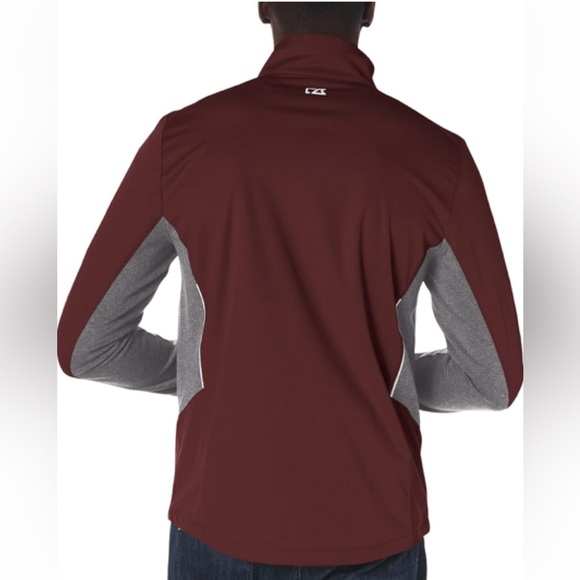 NWT Cutter & Buck Weather Tec Soft Shell Jacket Color Bordeaux Size XXL - Picture 7 of 9